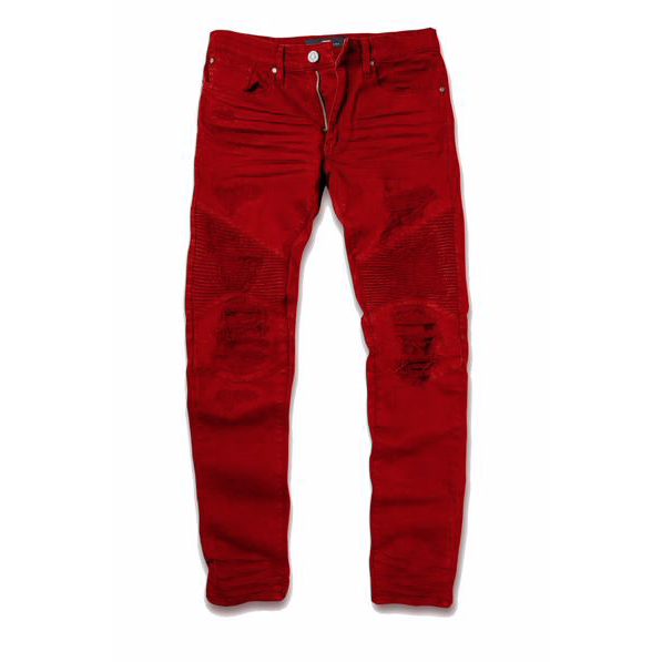 Jordan Craig Red Biker Denim (JM3091)