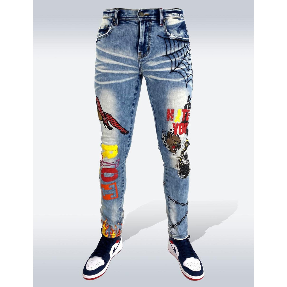 PREME Riot Squared jean - Indigo (PR-WB-709)