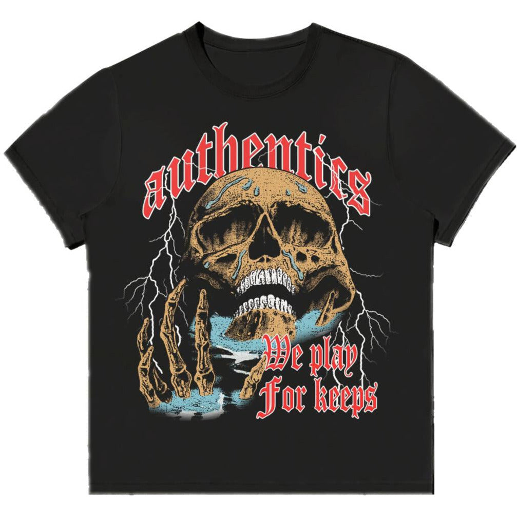 Authentics DROWNING SKULL TEE - Black (DROWNING SKULL-Black)