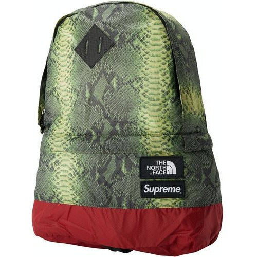 Supreme x The North Face Snakeskin Day Pack Green Fresh Society