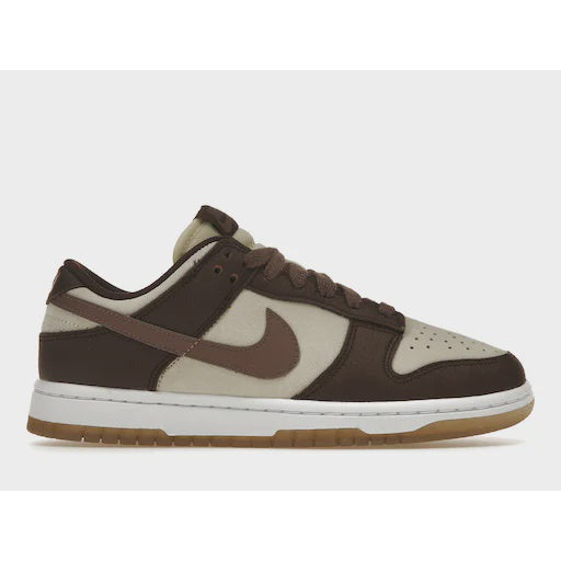 Nike Dunk Low Plum Eclipse women's shoe in white and purple colorway with unique design (FJ4734-100)