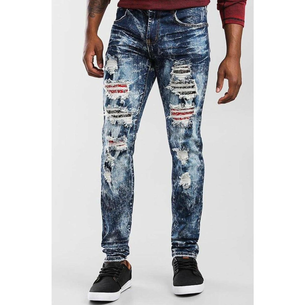 PREME Indigo Basic Denim Jeans (PR-WB-778) - High-quality, classic indigo jeans perfect for everyday wear and casual style