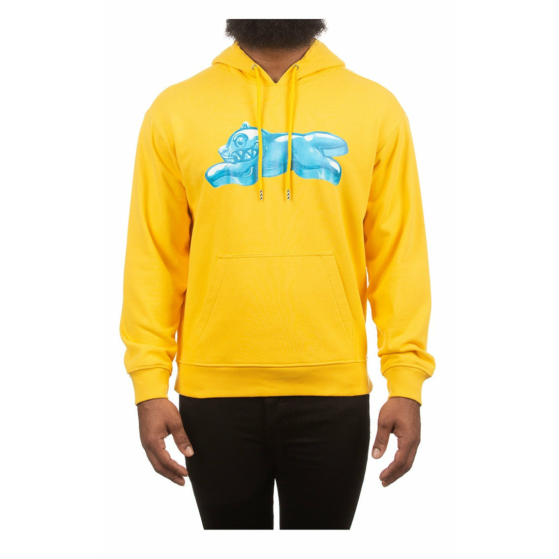 Colorful Ice Cream Bears Lemon Chrome Hoodie with playful print and cozy design