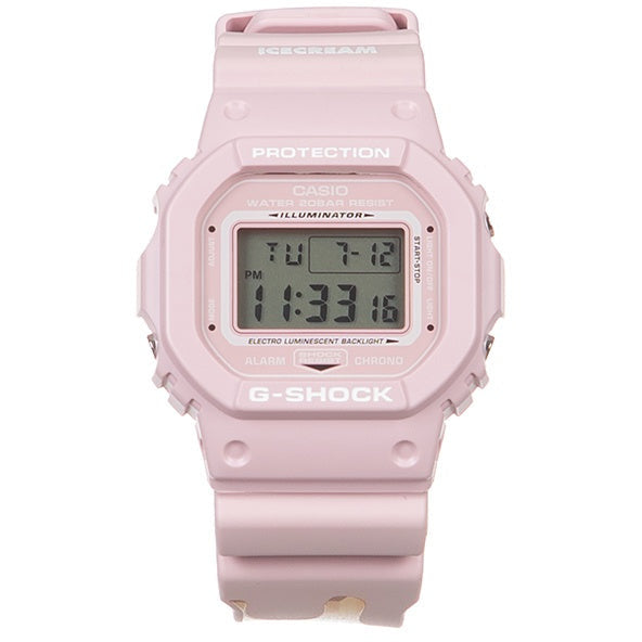 Ice Cream x G Shock Pink Watch DW 5400 Sport Watch Fresh Society