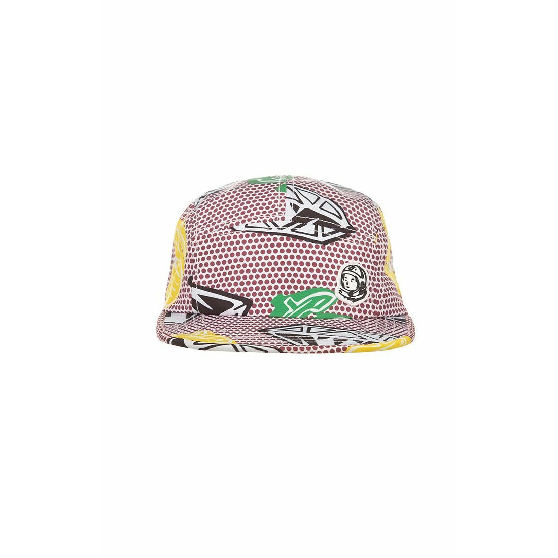 White BBC Spotted Diamond Panel Hat featuring signature logo embroidery