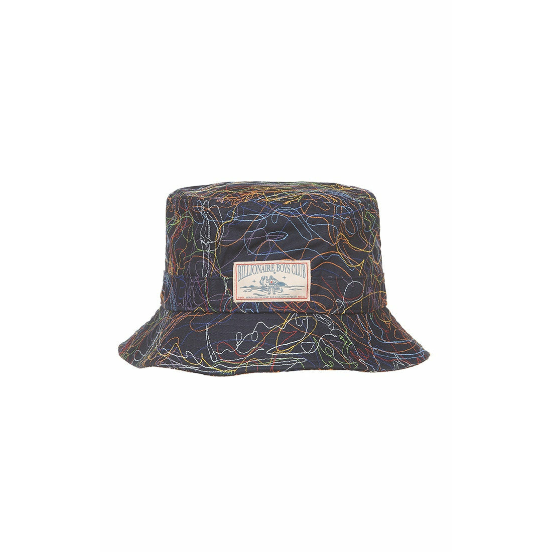 Stylish BBC Navy Blazer BB Wormhole Bucket Hat (821-2804) on a white background, perfect for casual and outdoor wear