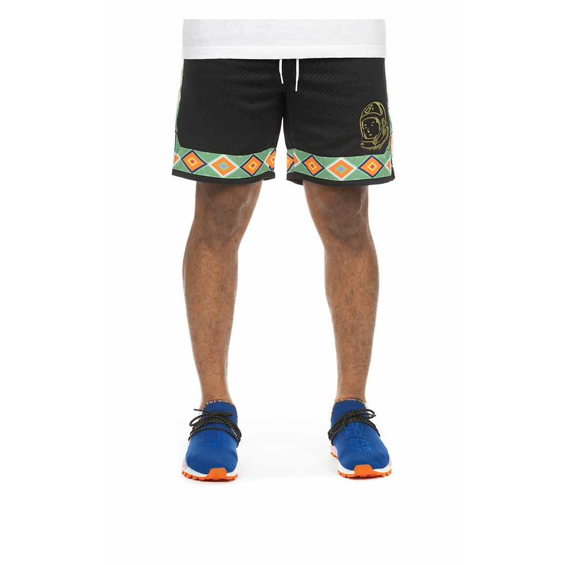 Black BBC BB Up Two basketball shorts, style number 821-3108, featuring breathable fabric and comfortable fit for athletic performance