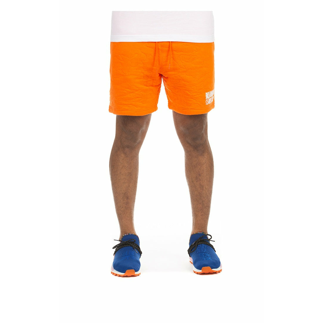 Black and white striped BBC Carrot BB Maze Shorts (821-4106) for men
