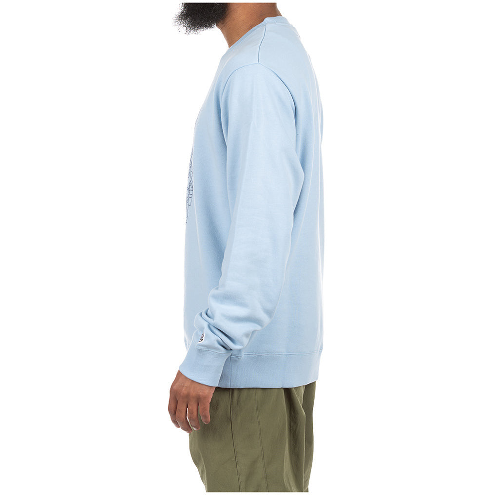 Stylish and comfortable crewneck with unique celestial pattern