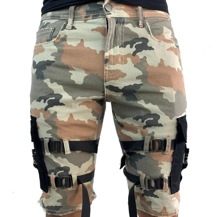 Versatile and trendy camo shorts perfect for casual or active wear