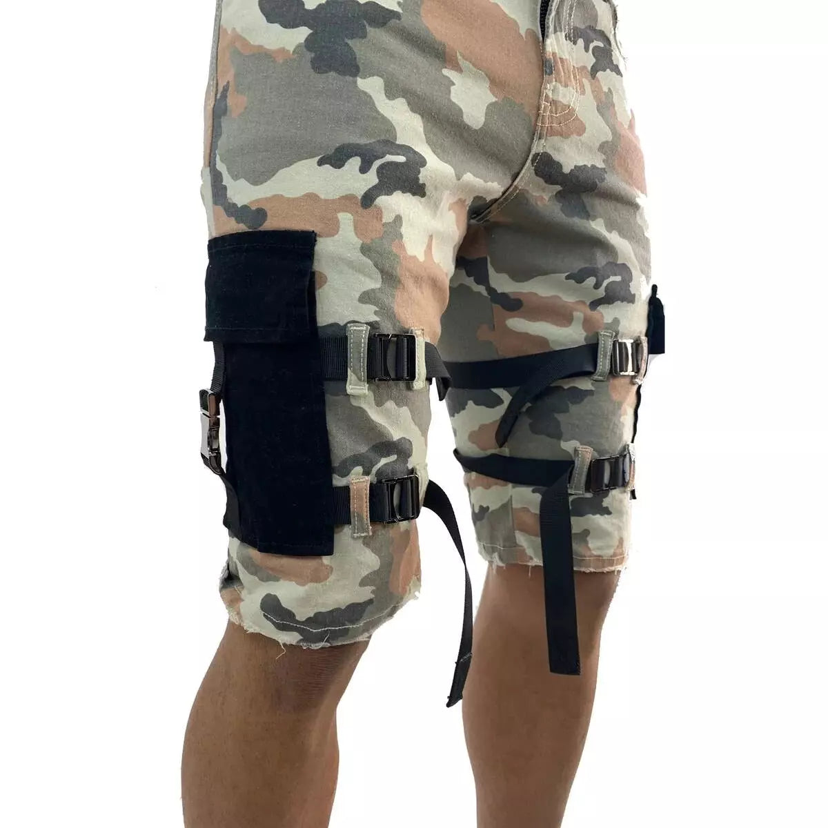 Preme Old Rose Camo Shorts (PR-WB-763) - Stylish and comfortable shorts featuring a unique old rose camo pattern