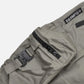 8&9 Light Grey Combat Nylon Shorts (SHCOMGRY)