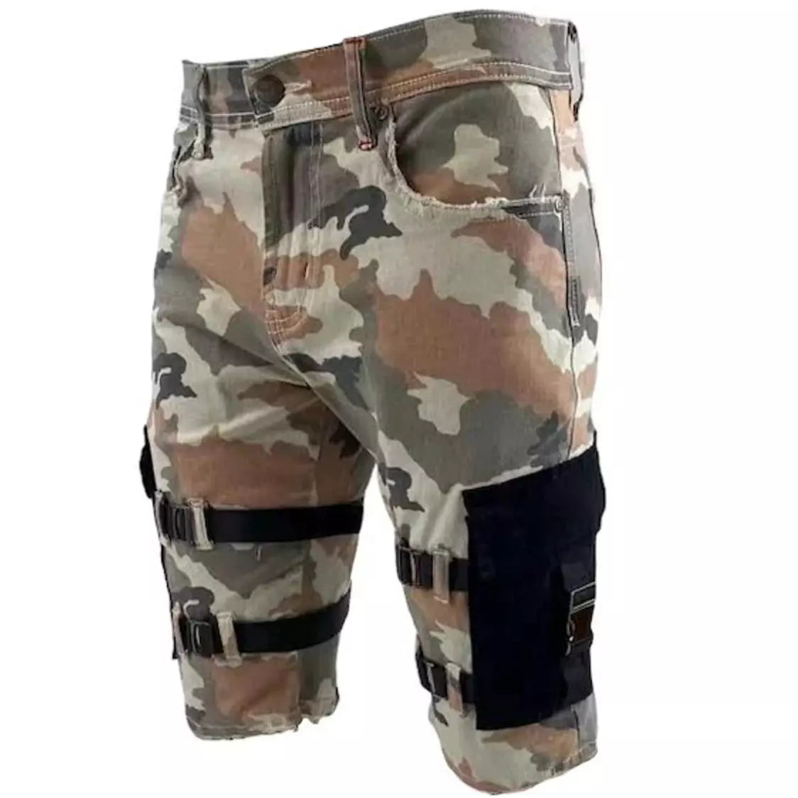 Comfortable and stylish PR-WB-763 shorts in old rose camo print