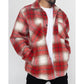 EPTM Slit Flannel Button Up - Red (EP10666)