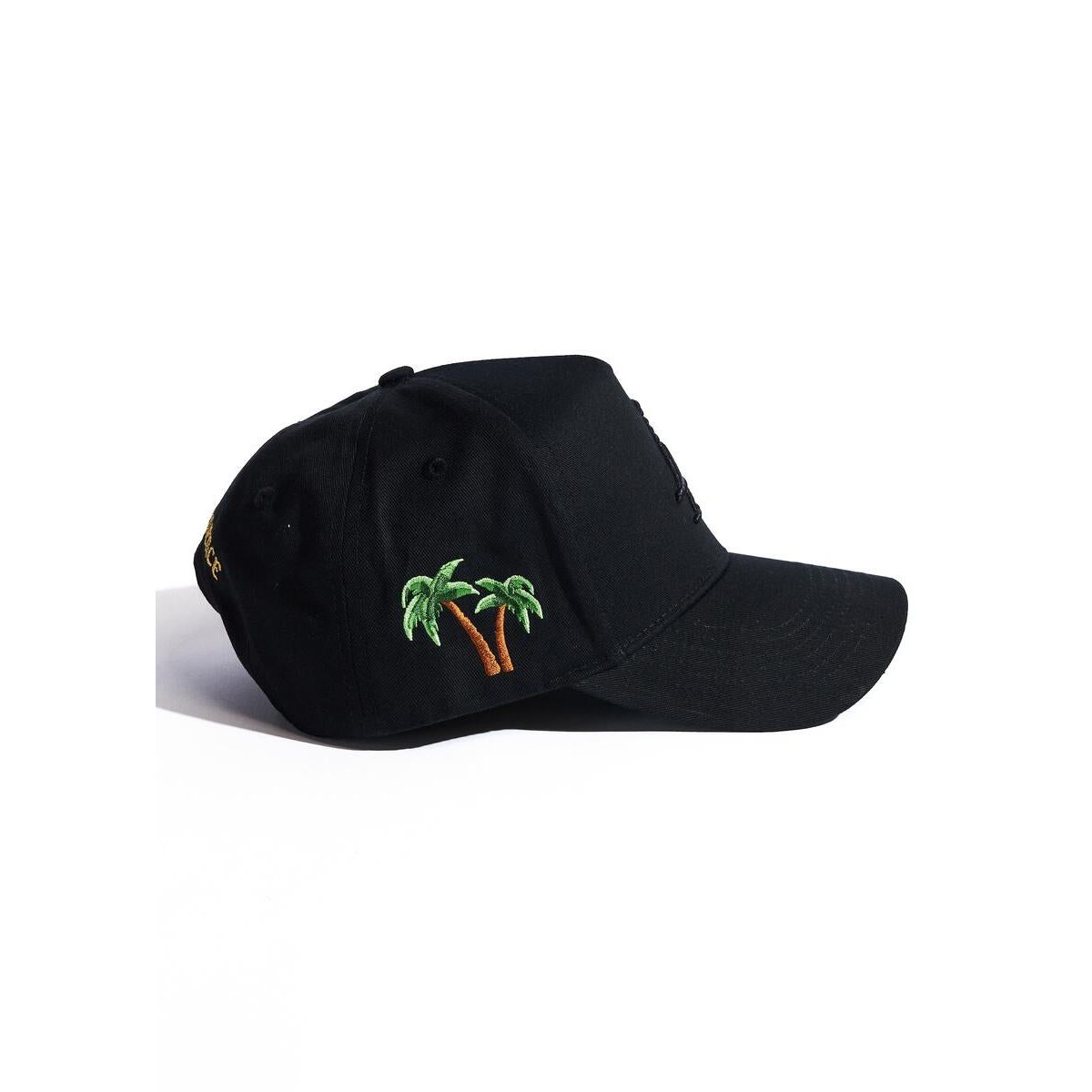 Reference "Paradise LA" Snapback Hat - Black/Black (REF61)