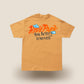  Trendy tan t-shirt with Thank You, Cop Again print by Hyde Park
