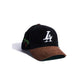 Reference "Paradise LA" Corduroy Snapback Hat - Black/Brown (REF213)