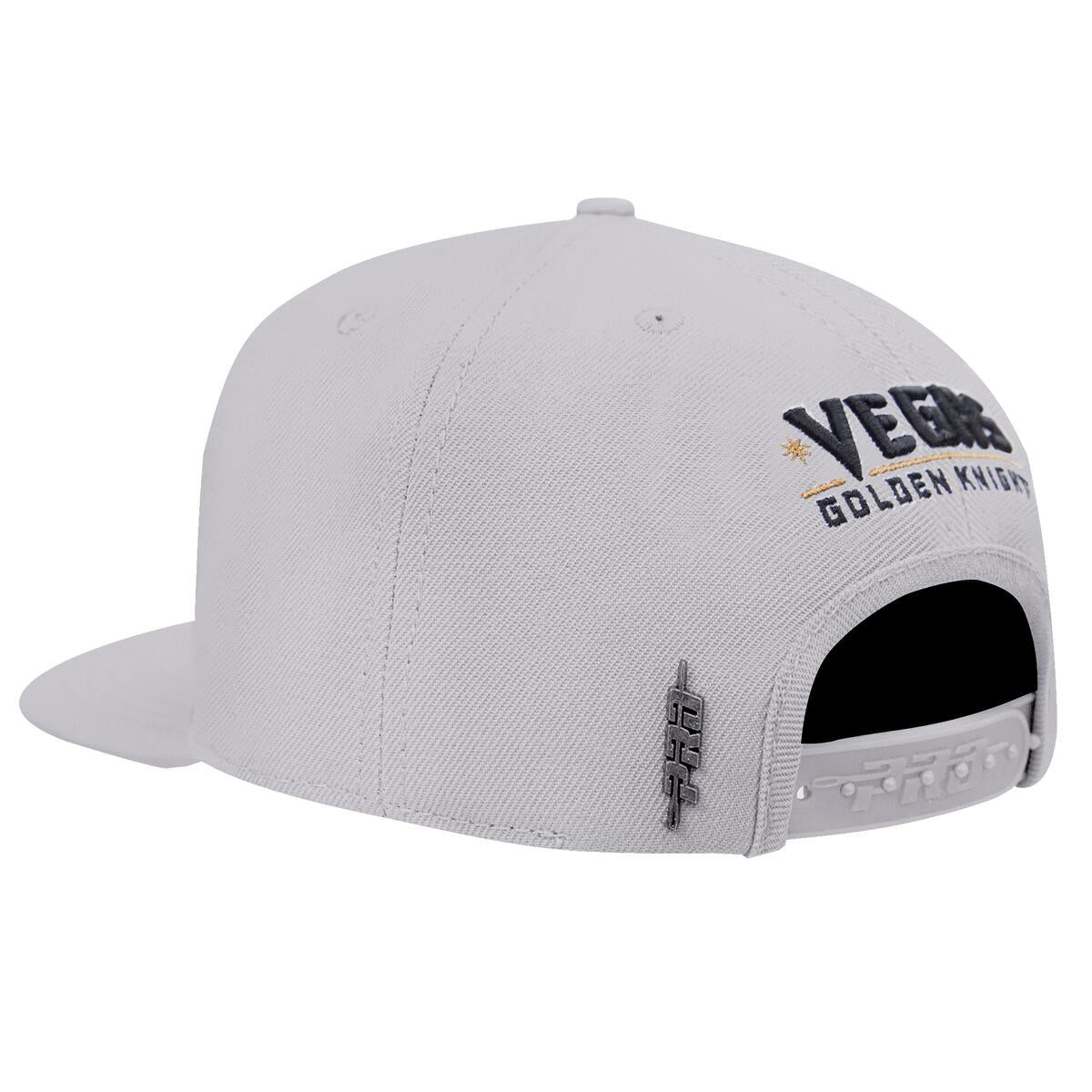 Pro Standard Vegas Golden Knights Wool Snapback Hat - Grey (HVG760213-GRY)
