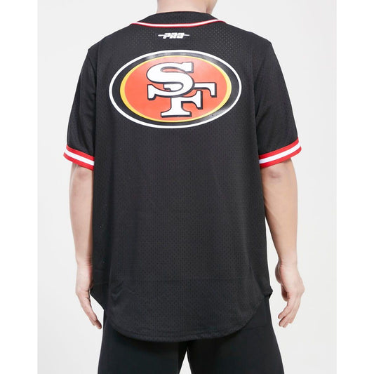 Pro Standard San Francisco 49ers Classic Mesh Button Up Jersey - Red/B –  Fresh Society