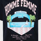 Homme + Femme "Yacht Club" Tee - Black