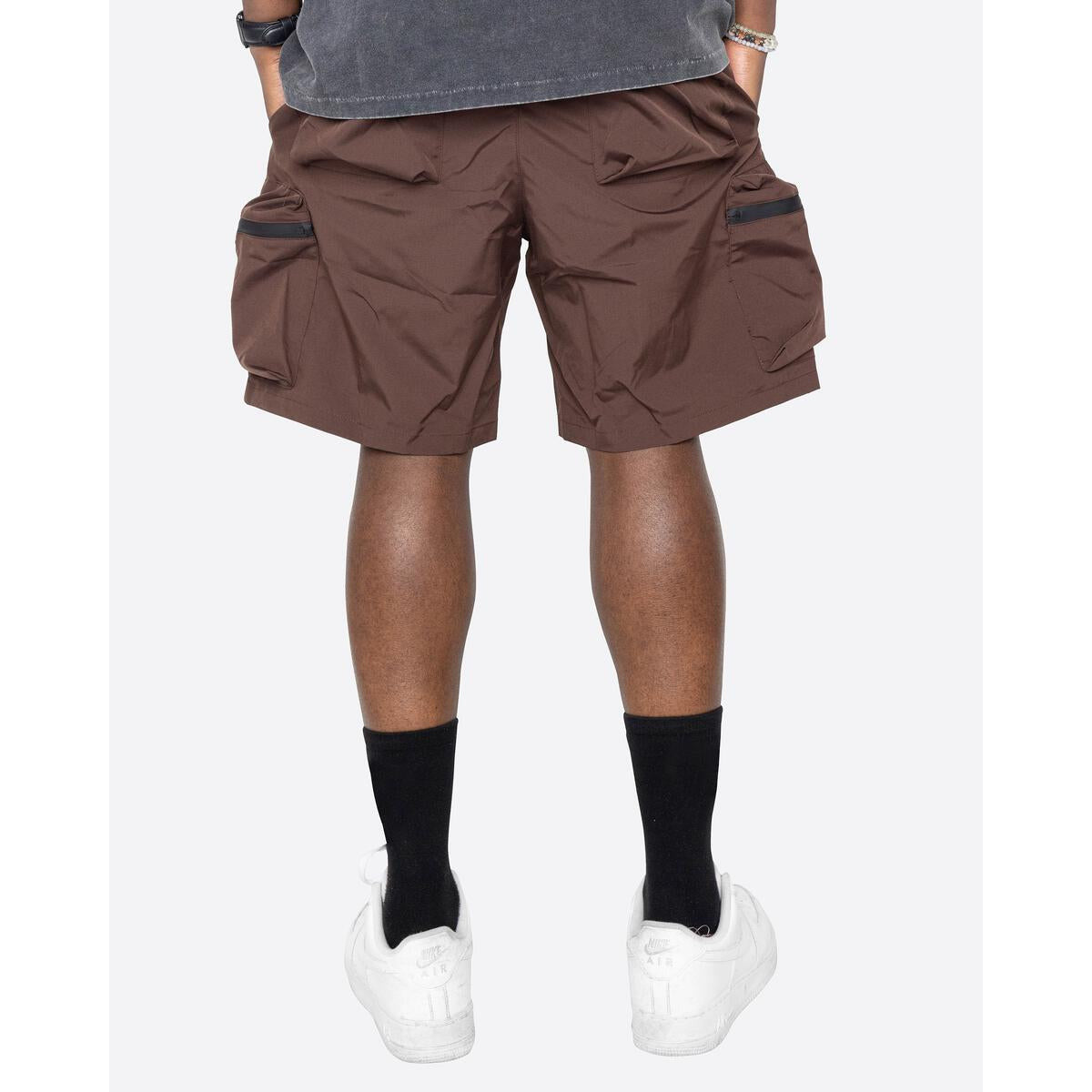 High-quality EPTM Combat Shorts in Brown, perfect for casual wear or workouts