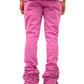 Doctrine Dagger Stacked Joggers - Purple