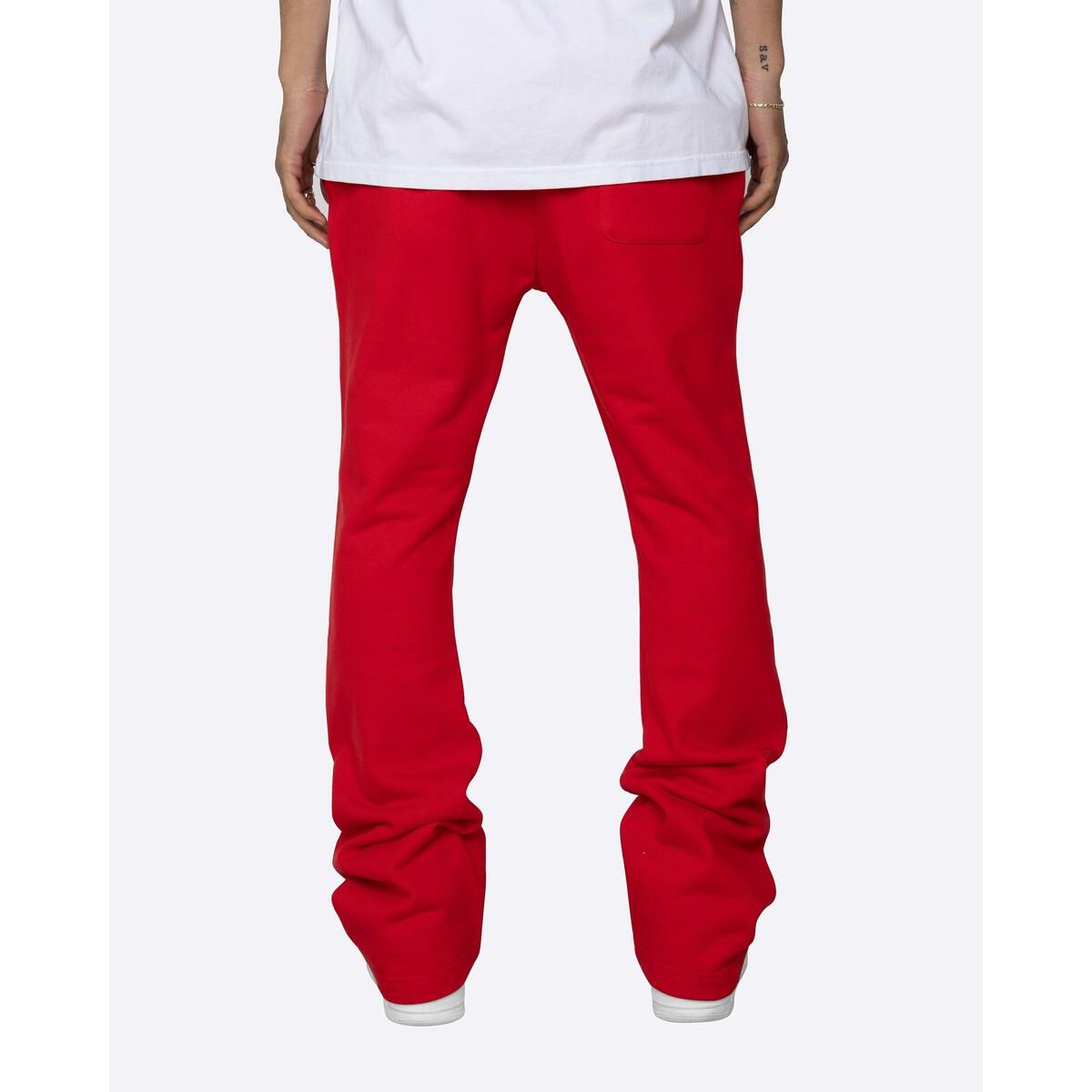 EPTM French Terry Flare Pants - Red (EP11000)