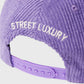 Homme Femme "Hotel" Corduroy Hat - Purple