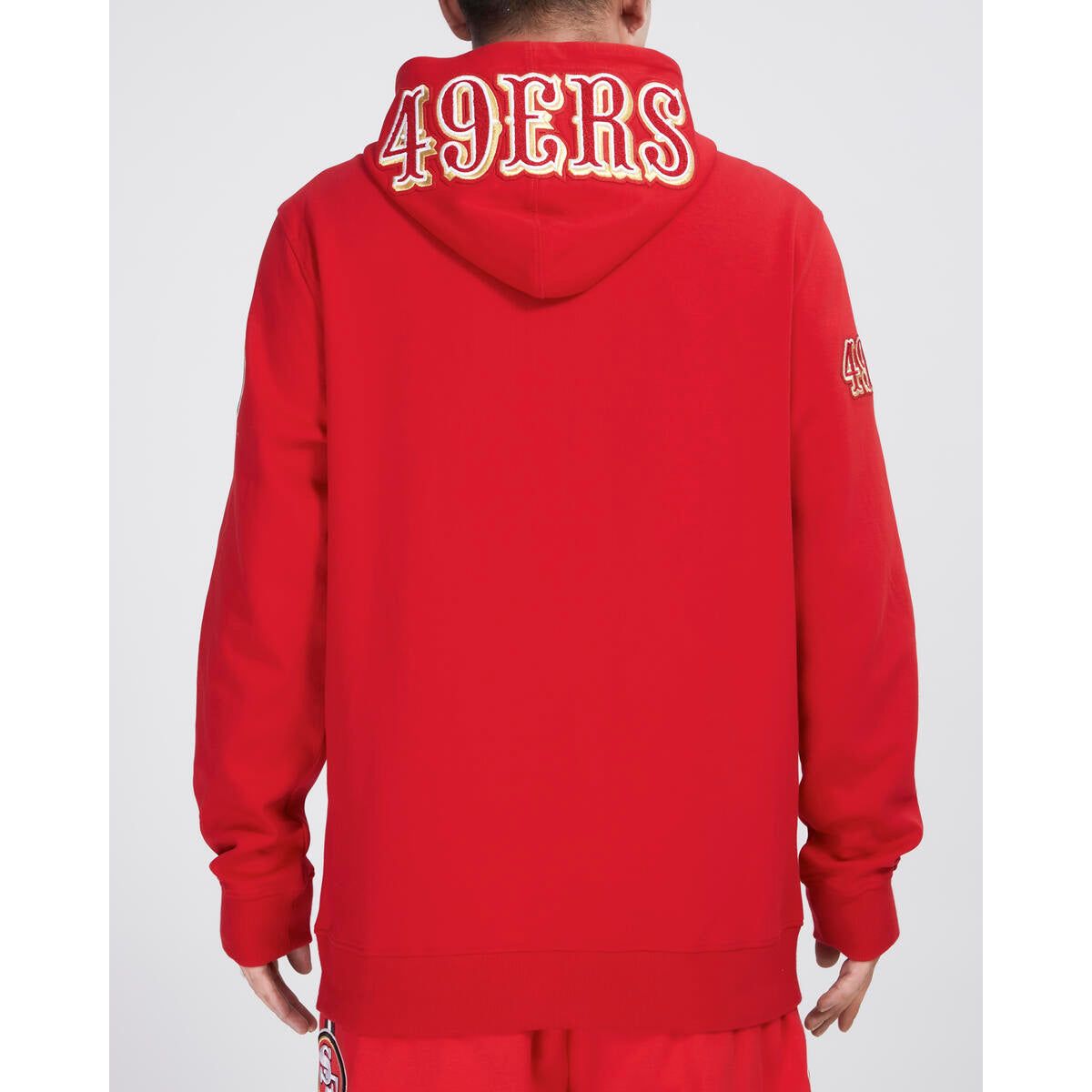 Pro Standard San Francisco 49ers Classic Logo Zipper Hoodie - Red (FS45410177-RED)