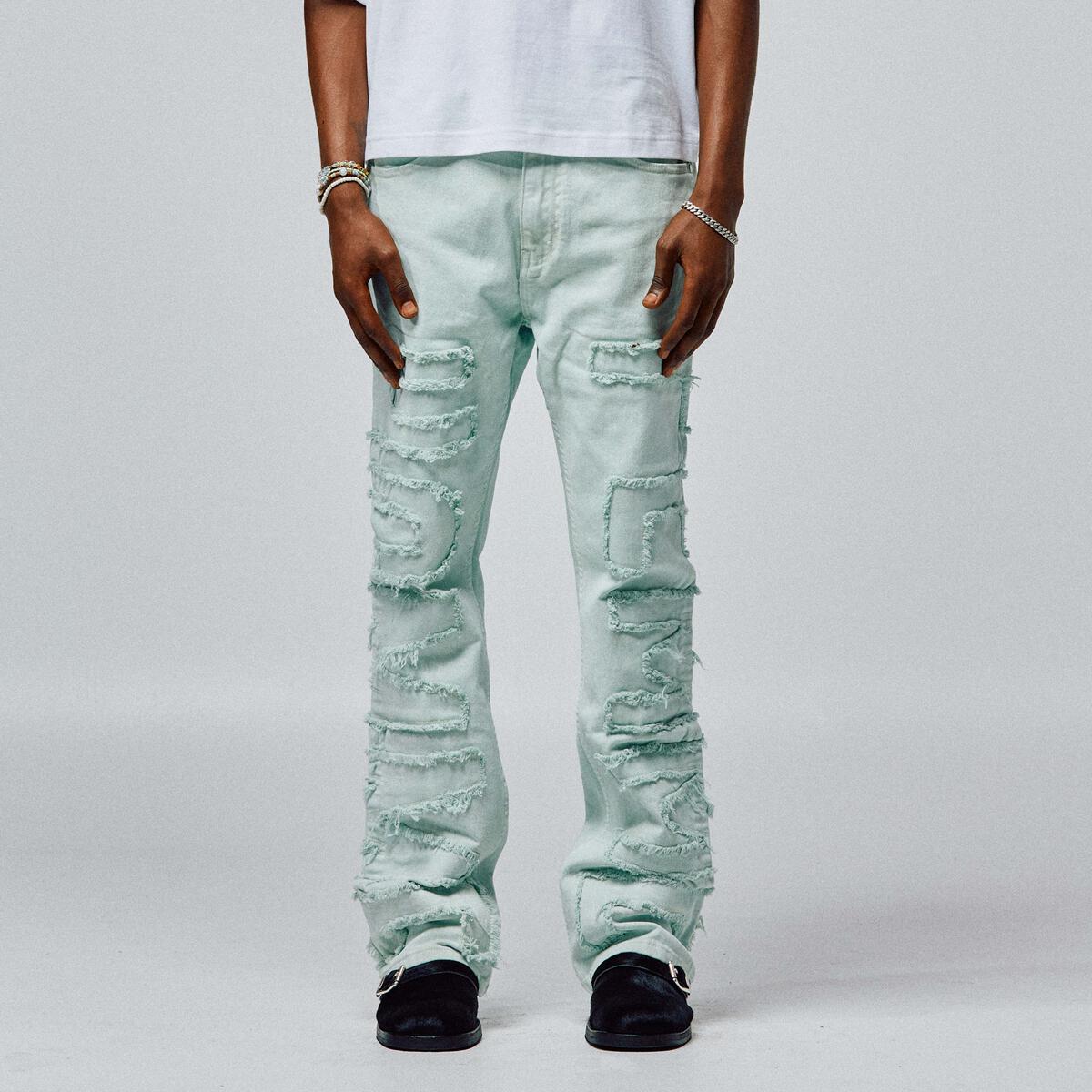 Homme + Femme Twilight Green Denim Jeans – Fresh Society