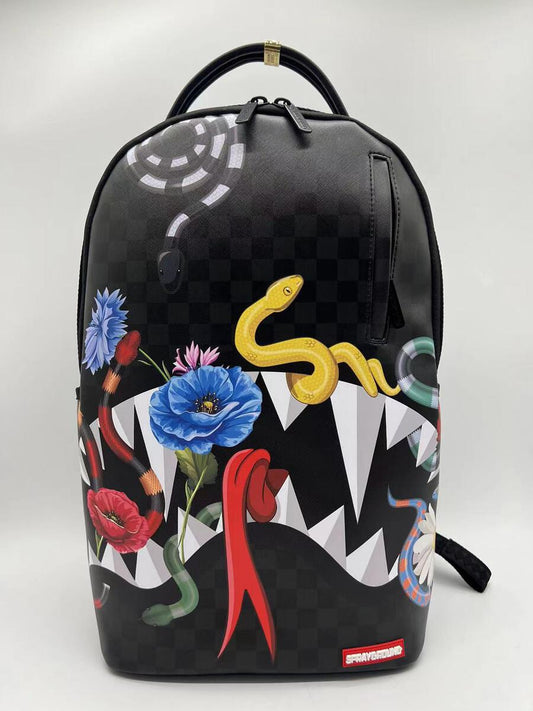 Sprayground Snakes On A Bag Backpack (B5818)