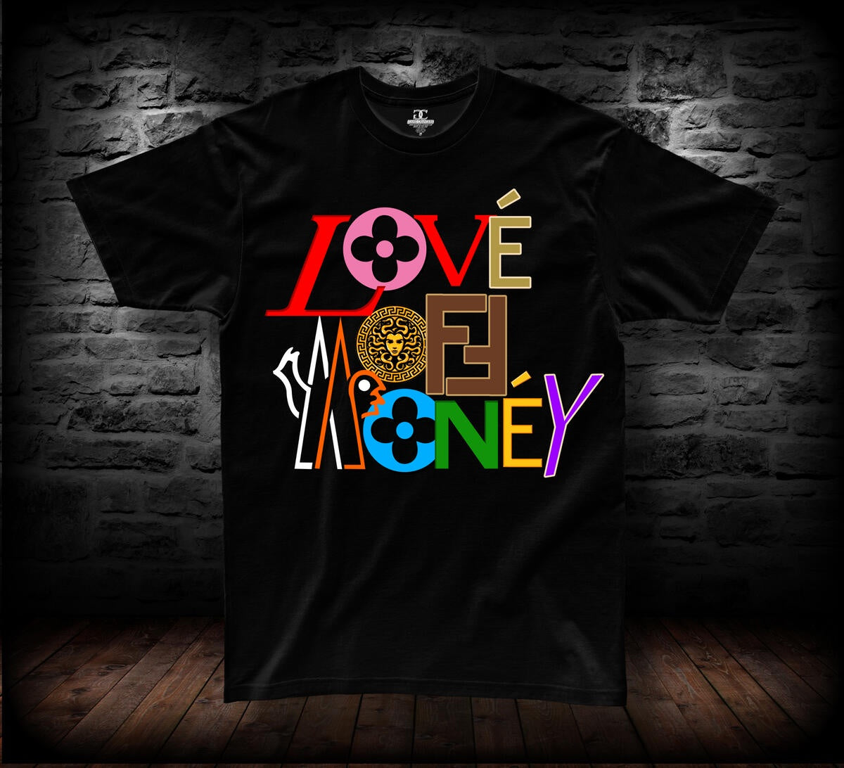 Game Changers "Love Money" Black Tee