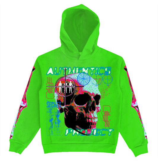 Authentics "Future Project" Hoodie - Lime