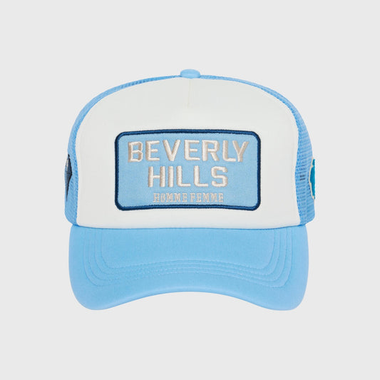 Homme + Femme "Beverly Hills" Trucker - Baby Blue
