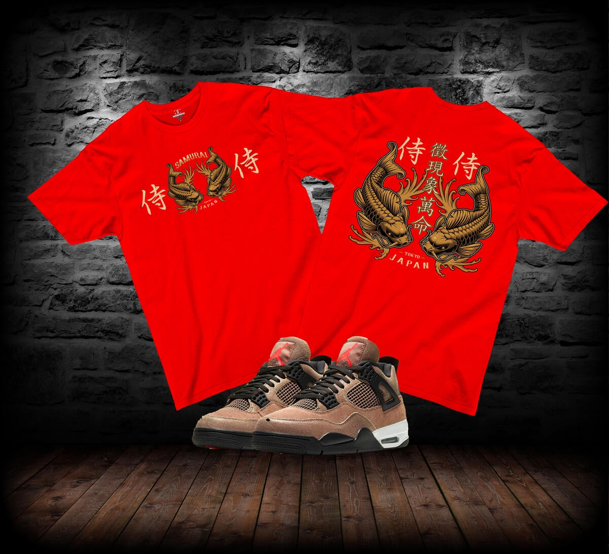 Game Changers "Samurai" Red Tee