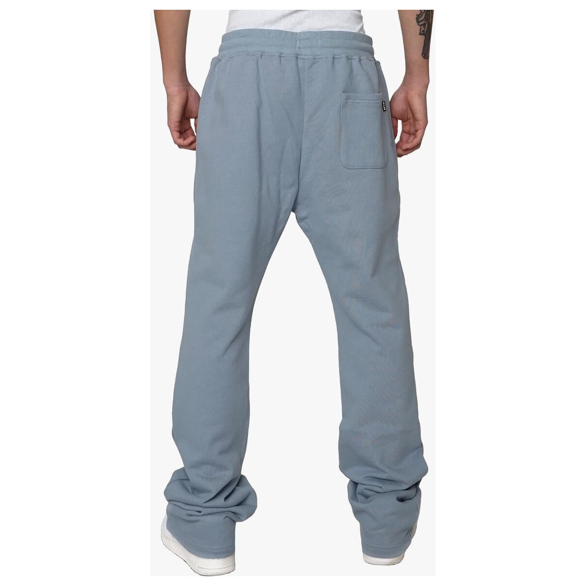 EPTM French Terry Flare Pants - Denim Blue (EP10998)
