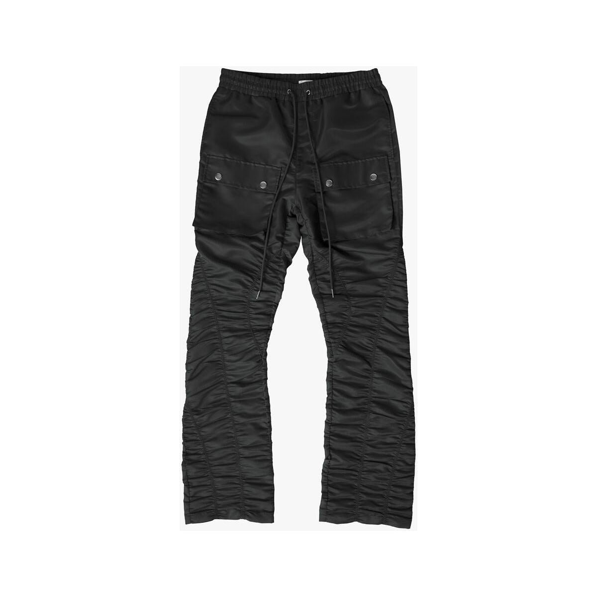 EPTM Ruched Flare Pants - Black (EP11226)