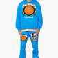 Valabasas Mute Hoodie & Jogger Set in Blue for a stylish and comfortable outfit