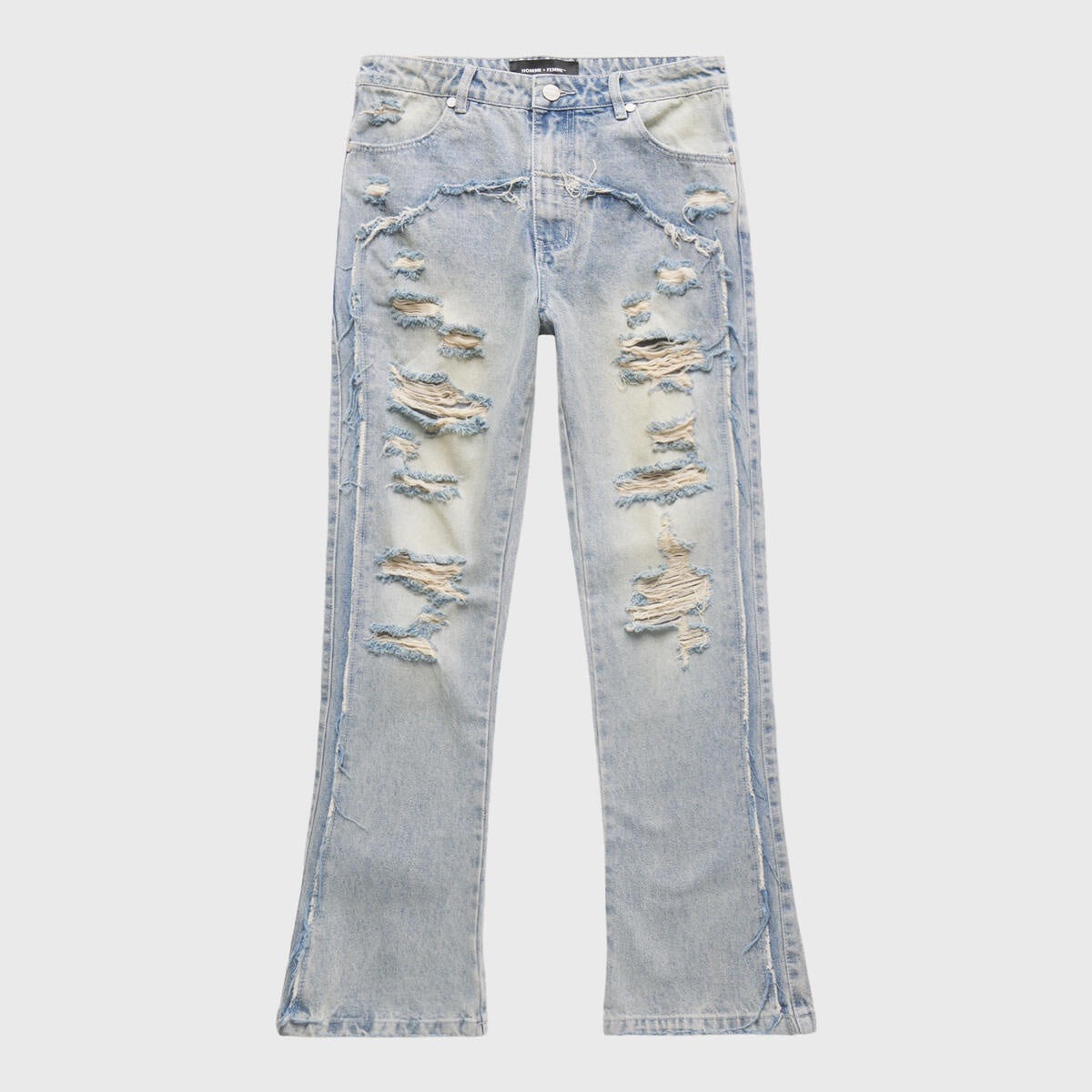 Stylish Homme + Femme Jagger denim jeans in a classic blue color