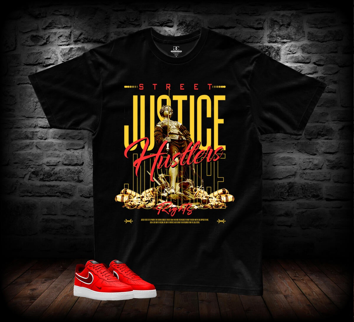 Game Changers "Justice" Black Tee