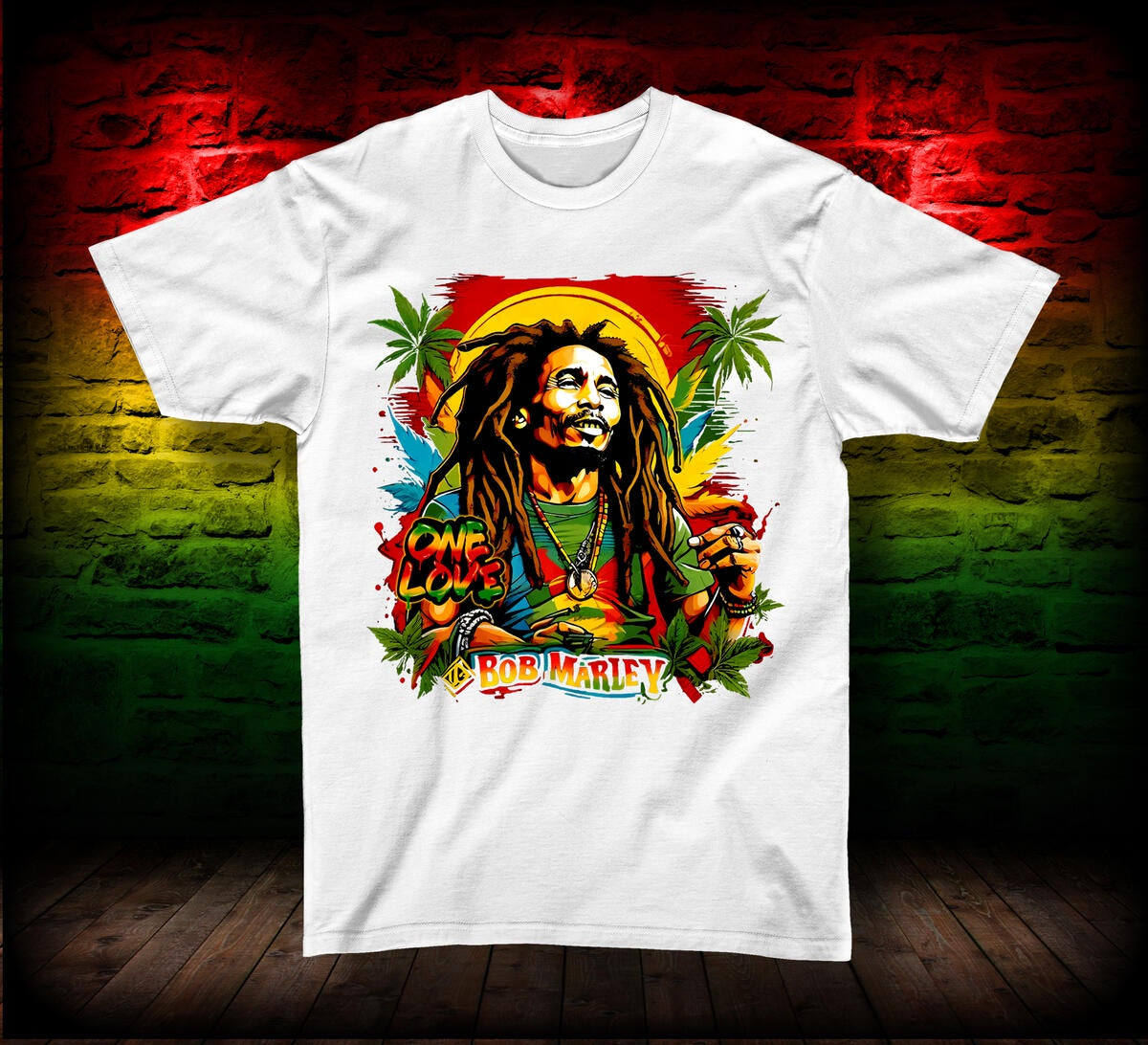 Stylish and trendy Game Changers B Marley White Tee for men