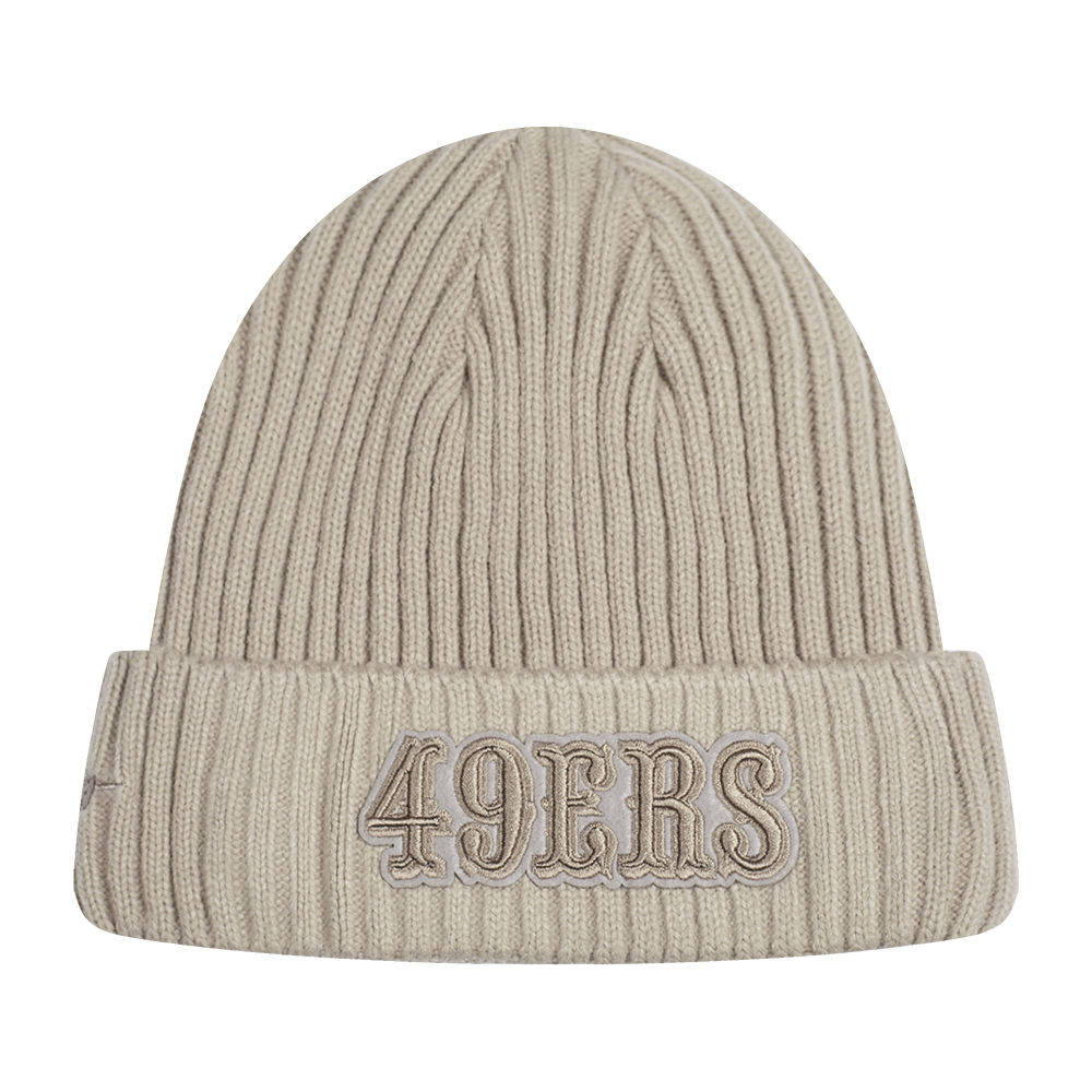 Pro Standard San Francisco 49ers Neutral Beanie - Taupe (FS4744810-TAU)