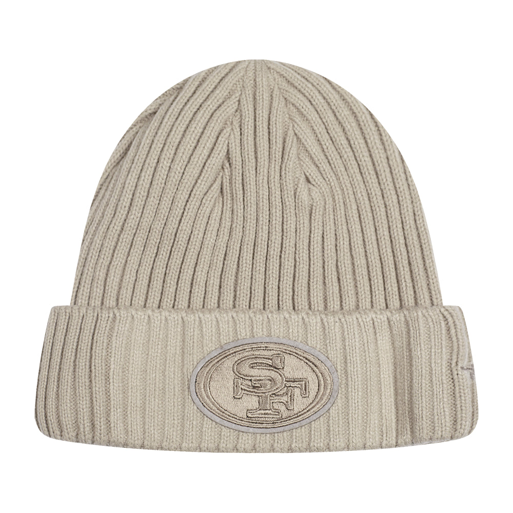 Pro Standard San Francisco 49ers Neutral Beanie - Taupe (FS4744810-TAU)