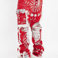  Stylish and unique Guapi Blood Red Tapestry Pants perfect for casual or dressy occasions
