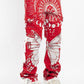  Guapi Blood Red Tapestry Pants featuring a bold and eye-catching design