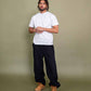 Black EPTM Perfect Baggy Fleece Pants with Back Pocket and Logo Embroidery