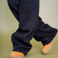 420gsm Bonded Fleece EPTM Perfect Baggy Fleece Pants for cold weather