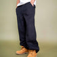 EPTM Perfect Baggy Fleece Pants in Black with Inside Drawstring