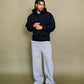 EPTM Perfect Baggy Fleece Pants in Heather Grey for a comfortable and stylish look