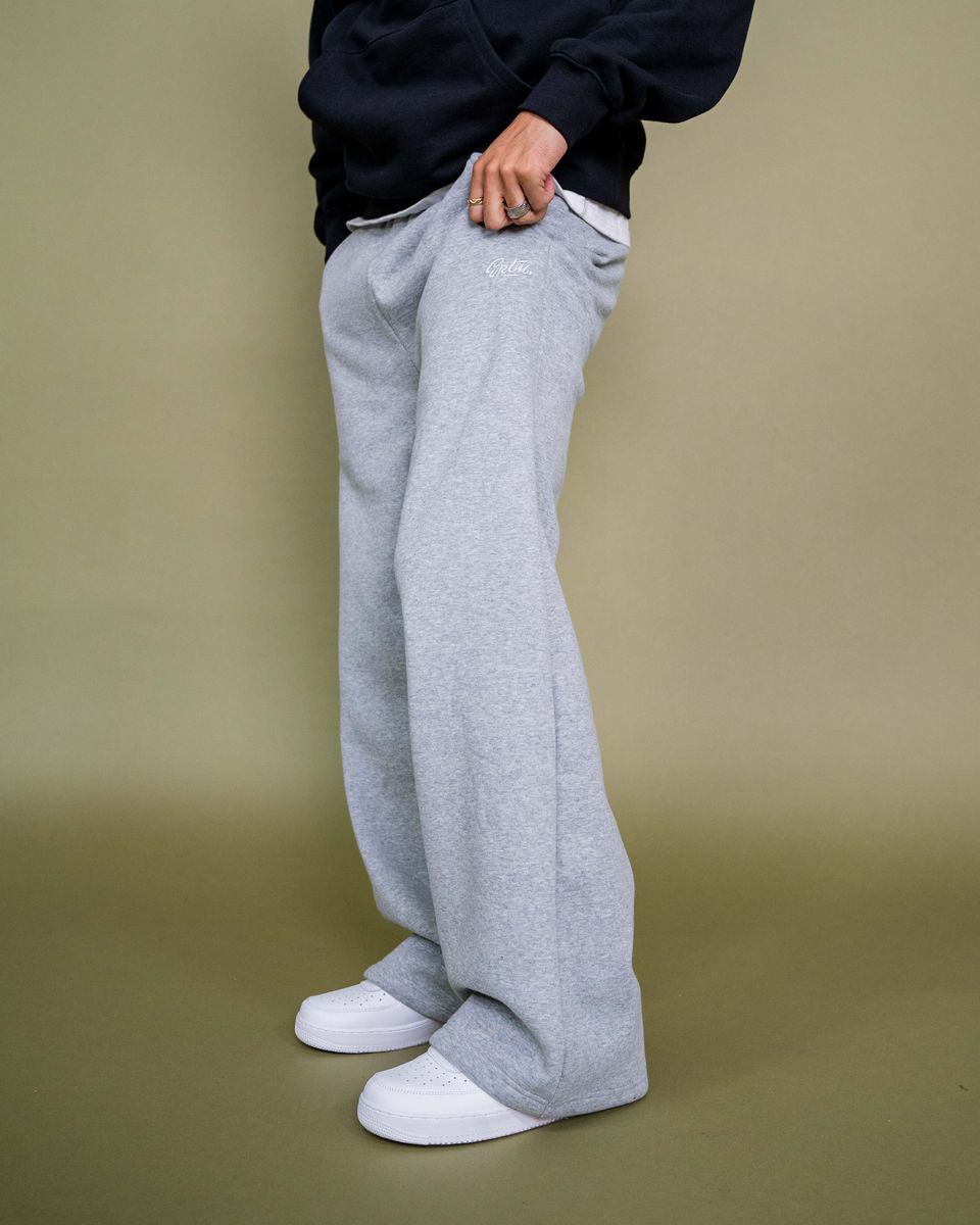 EPTM Perfect Baggy Fleece Pants - Heather Grey (EP12028) - Comfortable and stylish heather grey fleece pants for everyday wear